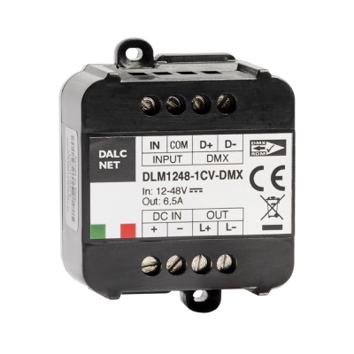 DALCNET EASY DIMMER DLM1248-1CV-DMX 6,5A AUTO DETECION