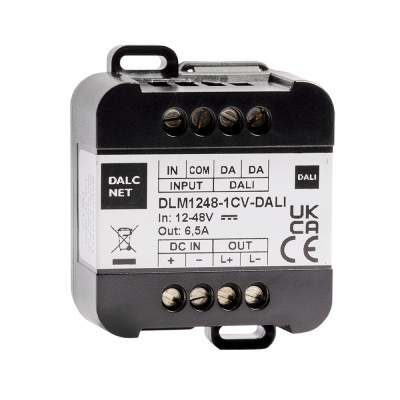 DALCNET EASY DIMMER DLM1248-1CV-DALI 6,5A AUTO DETECION